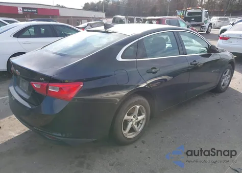 2016 Chevrolet Malibu Ls из США, поврежденный, VIN 1G1ZB5ST6GF262188